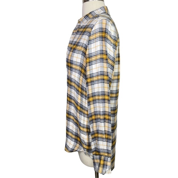 Stitch Fix l MELLODAY Plaid Button Down Flannel, XS - Picture 6 of 7